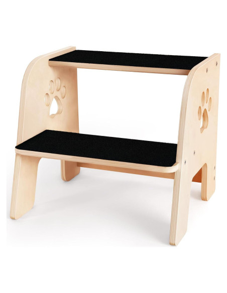 Escalera para Mascotas CozyLazy CL1938 de 2 Pasos - Madera Escalera para Mascotas CozyLazy CL1938 de 2 Pasos - Madera