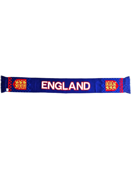Bufanda de Fútbol Inglaterra HD Acrílica 142x18 cm Bufanda de Fútbol Inglaterra HD Acrílica 142x18 cm