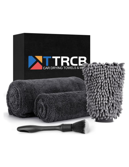 Kit de 2 Toallas de Microfibra TTRCB 1300 GSM Ultra-Absorbentes Kit de 2 Toallas de Microfibra TTRCB 1300 GSM Ultra-Absorbentes