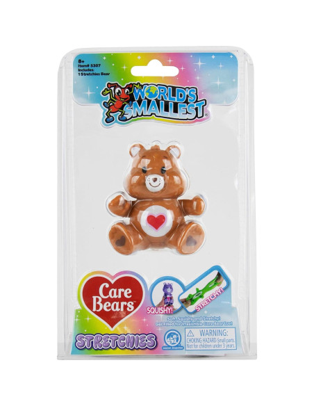 Care Bears Stretchies Miniatura Oso de la Suerte, Tierno, Armonía, Amoroso Care Bears Stretchies Miniatura Oso de la Suerte, Tierno, Armonía, Amoroso