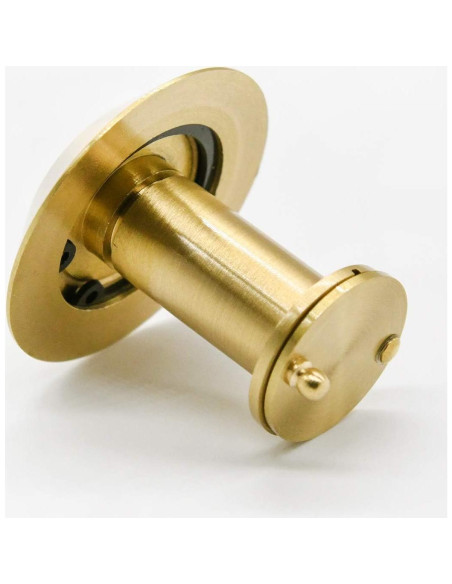 Mirilla de Seguridad Earl Diamond 200 Latón Sólido Oro Satinado Mirilla de Seguridad Earl Diamond 200 Latón Sólido Oro Satinado