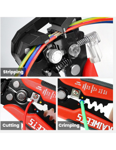 Pelacables Automático KAIWEETS KWS-103 3 en 1 Ajustable