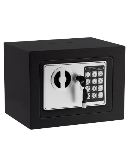 Caja Fuerte Electrónica ELLAIG 23x17x17 cm Seguridad Negra Caja Fuerte Electrónica ELLAIG 23x17x17 cm Seguridad Negra