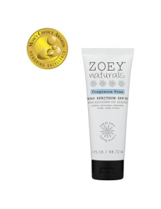 Protector Solar Zoey Naturals SPF 50+ para Bebés y Niños - Resistente al Agua