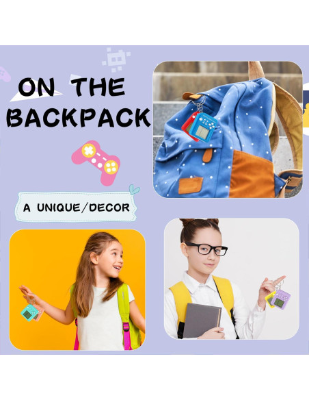15 Llavero de Videojuego Multicolor Conagel para Niños 15 Llavero de Videojuego Multicolor Conagel para Niños