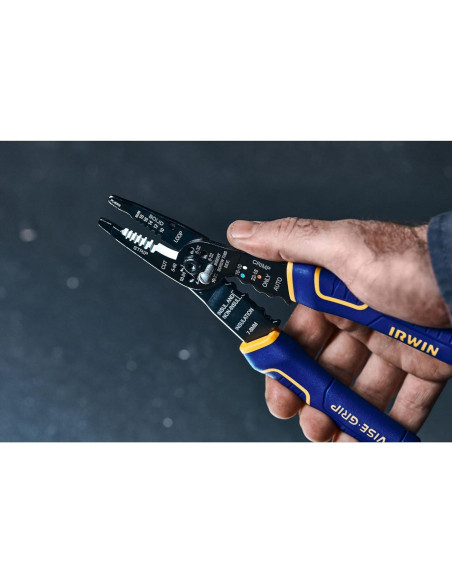 Pelacables Multi-Herramienta IRWIN VISE-GRIP 20 cm 10-22 AWG Pelacables Multi-Herramienta IRWIN VISE-GRIP 20 cm 10-22 AWG