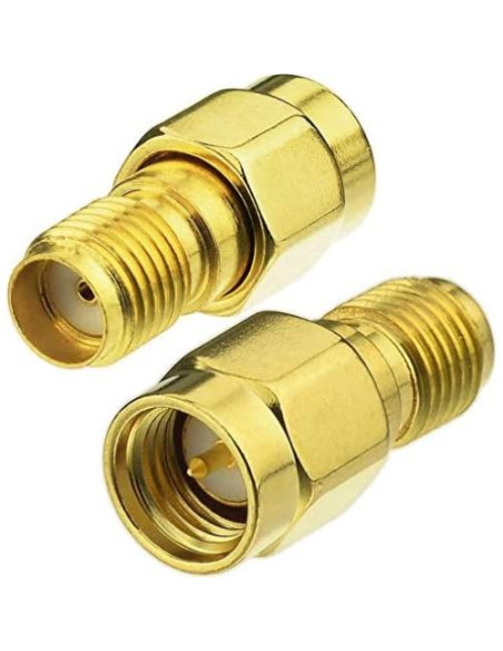 Cable Coaxial SMA Macho a Hembra 0.91m Superbat + 3 Adaptadores Cable Coaxial SMA Macho a Hembra 0.91m Superbat + 3 Adaptadores