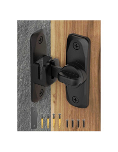 Cerradura de puerta de granero MeBantoo 90/180 con espaciador