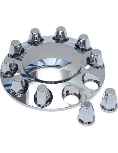 Juego de Cubiertas de Rueda Delantera JIARU ABS Cromado 20-24.5"
