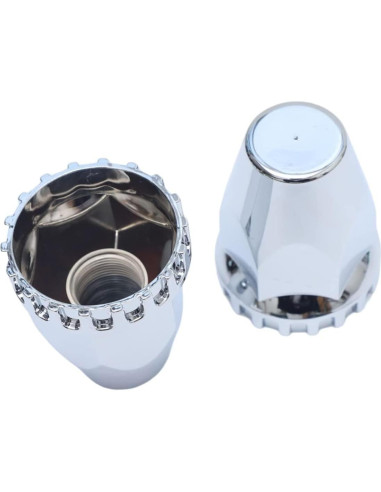 Juego de Cubiertas de Rueda Delantera JIARU ABS Cromado 20-24.5"