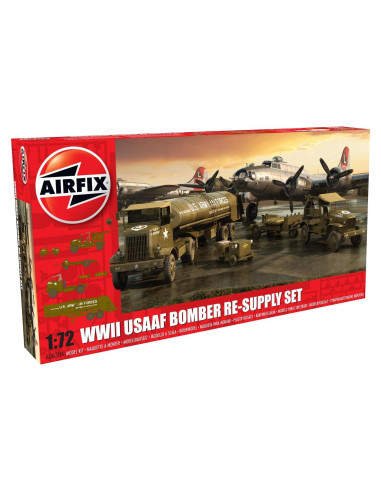 Kit de Modelo Militar Airfix 1:72 Reabastecimiento Bombarderos USAAF