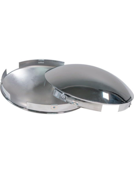 Juego de Cubiertas de Rueda Mytee Products Cromo Acero 22.5" Juego de Cubiertas de Rueda Mytee Products Cromo Acero 22.5"