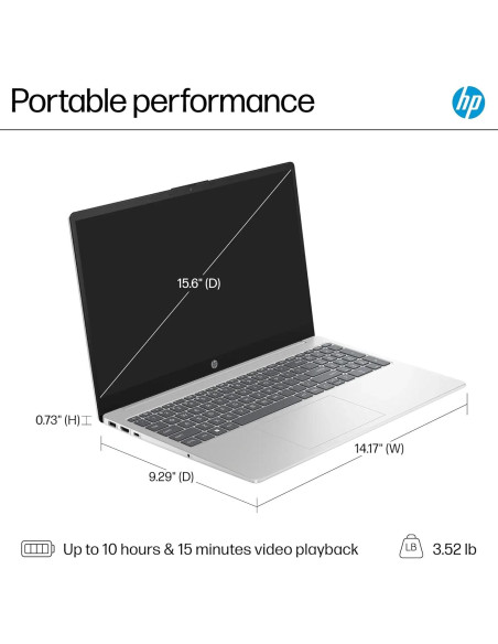 Portátil HP 15.6" Touchscreen Intel Core i3 16GB RAM 2.5TB SSD Portátil HP 15.6" Touchscreen Intel Core i3 16GB RAM 2.5TB SSD