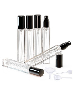 Botellas de Spray de Vidrio Mini Jagolain 10ml Paquete de 6