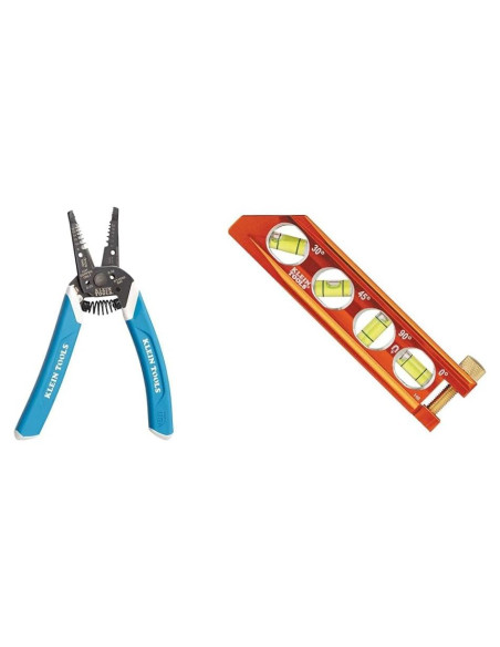 Destripador de Cables Klein Tools + Nivel Magnético 15.88 cm Destripador de Cables Klein Tools + Nivel Magnético 15.88 cm
