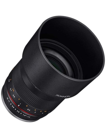 Lente Rokinon 50mm F1.2 AS UMC para Canon EF-M - Negro Lente Rokinon 50mm F1.2 AS UMC para Canon EF-M - Negro