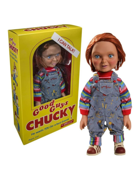 Muñeco Hablante Chucky Mezco 15" Buenas Compañías - Coleccionista Muñeco Hablante Chucky Mezco 15" Buenas Compañías - Coleccionista