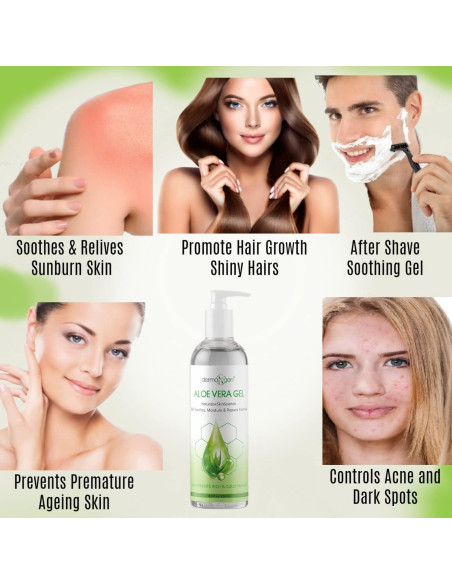 Gel de Aloe Vera Dermaxgen 250 ml - Hidrata y Repara Piel Gel de Aloe Vera Dermaxgen 250 ml - Hidrata y Repara Piel