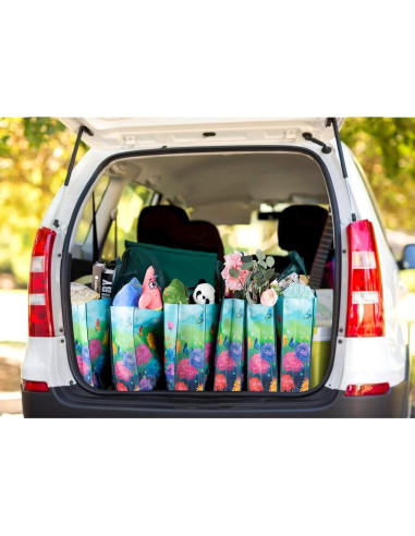 Bolsas de Compras Reutilizables NymphFable 6 Piezas Mariposas