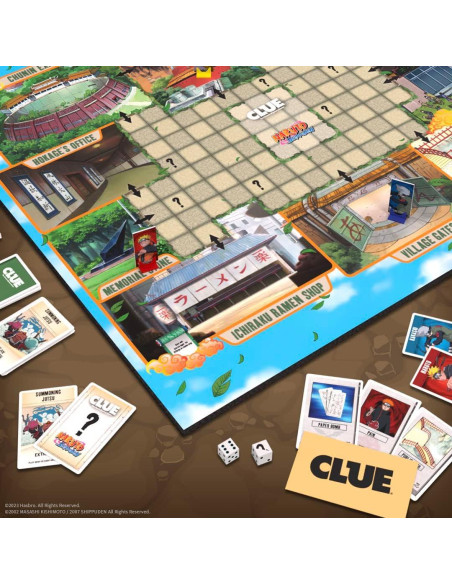 Juego de Mesa CLUE: Naruto - Misterio en la Aldea Oculta Juego de Mesa CLUE: Naruto - Misterio en la Aldea Oculta
