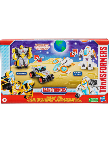 Transformers Juguetes Espaciales Bumblebee y Autobot Blades Transformers Juguetes Espaciales Bumblebee y Autobot Blades