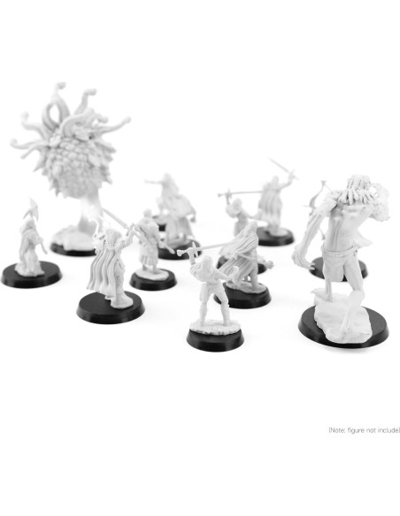 100 Piezas Bases de Acrílico para Miniaturas 25-40mm DisplayMore 100 Piezas Bases de Acrílico para Miniaturas 25-40mm DisplayMore