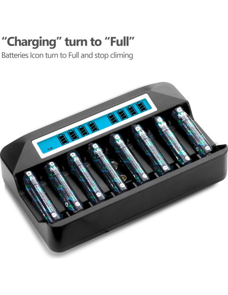 Cargador Rápido 9 Puertos USB Shenzhen Power Plus Negro Cargador Rápido 9 Puertos USB Shenzhen Power Plus Negro