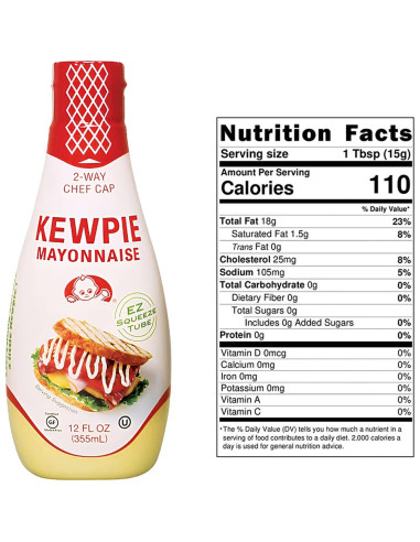 Mayonesa Kewpie 680ml (2 Paquetes) Sabor Umami Sin Gluten