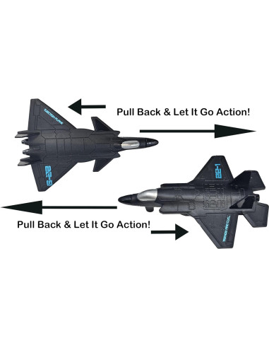 Portaaviones Negro Toy Essentials 76.2 cm con Sonido y Luces