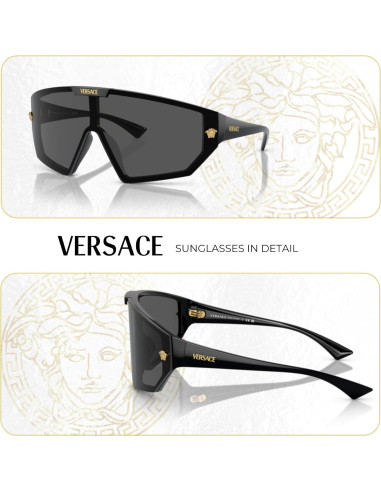 Gafas de sol Versace VE4461 Unisex con Lente de Repuesto
