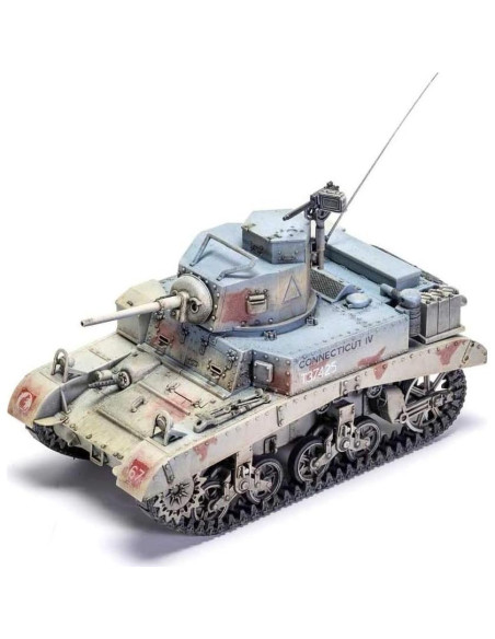 Kit de Modelo Tanque Militar Airfix M3 Stuart Honey 1:35 Kit de Modelo Tanque Militar Airfix M3 Stuart Honey 1:35
