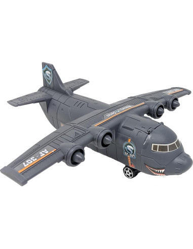 Juguete Portaaviones Esenciales de Juguete con Soldados y Aviones