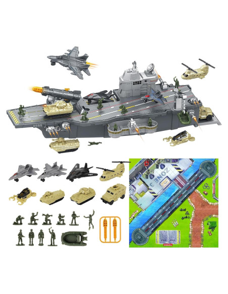 Portaaviones Juguete de Batalla deAO - Vehículos Militares y Aviones Portaaviones Juguete de Batalla deAO - Vehículos Militares y Aviones