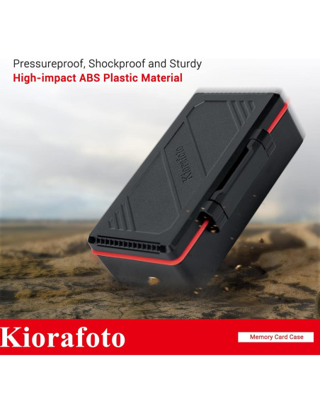 Estuche Organizador para 36 Tarjetas SD y 15 Micro SD Kiorafoto Estuche Organizador para 36 Tarjetas SD y 15 Micro SD Kiorafoto
