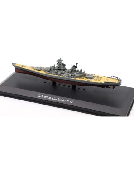 Modelo a Escala USS Missouri BB-63 1944 Motor City Classics Modelo a Escala USS Missouri BB-63 1944 Motor City Classics