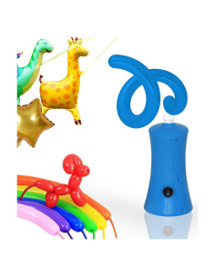 Bomba de globo eléctrica Voircoloria 260, inflador automático portátil