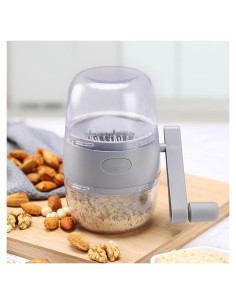 Picador de Nueces Manual Bibabala Gris - Cortador de Alimentos