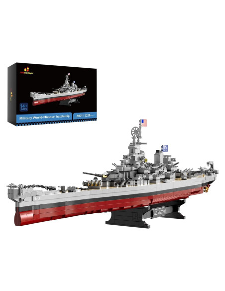 JMBricklayer Barco de Guerra Missouri 60011 - 2228 Piezas JMBricklayer Barco de Guerra Missouri 60011 - 2228 Piezas
