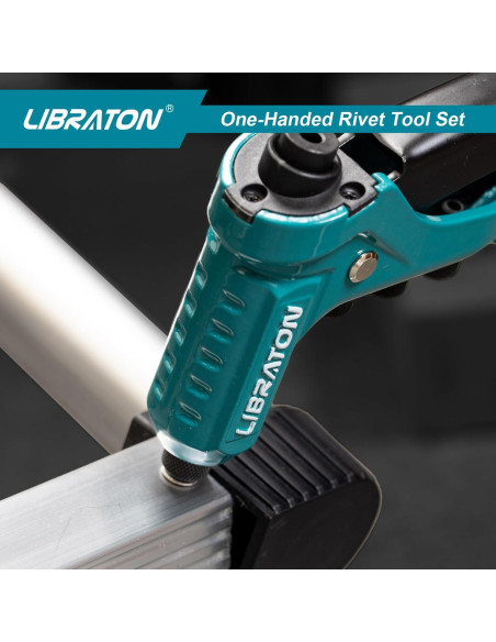 Pistola de Remaches Manual Libraton con 200 Remaches y 4 Brocas Pistola de Remaches Manual Libraton con 200 Remaches y 4 Brocas