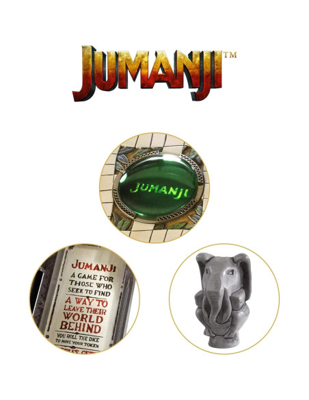 Juego de Mesa Jumanji Noble - Réplica Oficial 40.6x27.9cm Juego de Mesa Jumanji Noble - Réplica Oficial 40.6x27.9cm