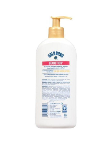 Loción Hidratante para Piel Seca Diabéticos Gold Bond 368 g