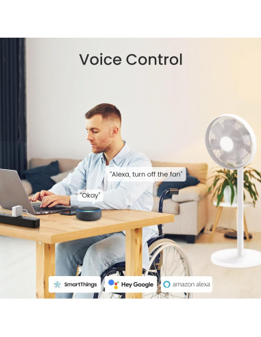 Regleta Inteligente GHome con 6 Salidas y 3 USB Carga Rápida