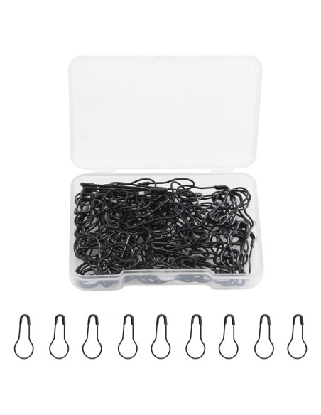 120 Alfileres de Seguridad Negros 22mm Keepsweat para Costura 120 Alfileres de Seguridad Negros 22mm Keepsweat para Costura