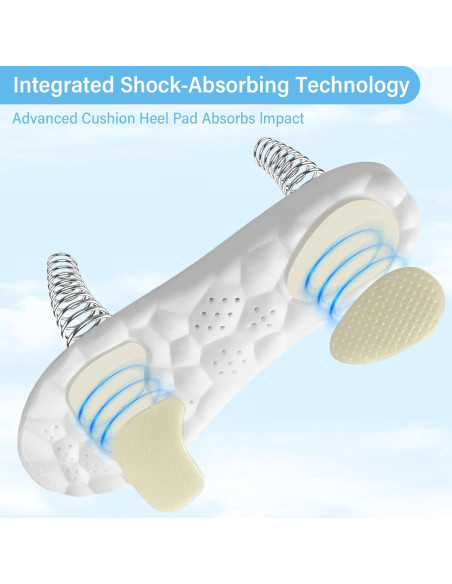Plantillas de Espuma de Memoria Steppers 4D para Hombres y Mujeres Plantillas de Espuma de Memoria Steppers 4D para Hombres y Mujeres