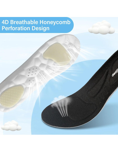 Plantillas de Espuma de Memoria Steppers 4D para Hombres y Mujeres