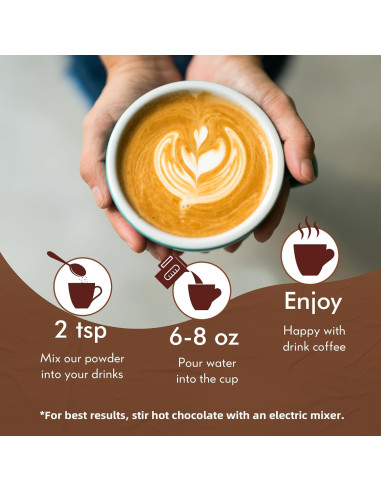 Mezcla de Chocolate Caliente QIN SHAN TANG 241.5g Sin Azúcar