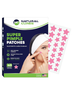 Parche para Granos Estrella NC Natural Cures - 40 Unidades