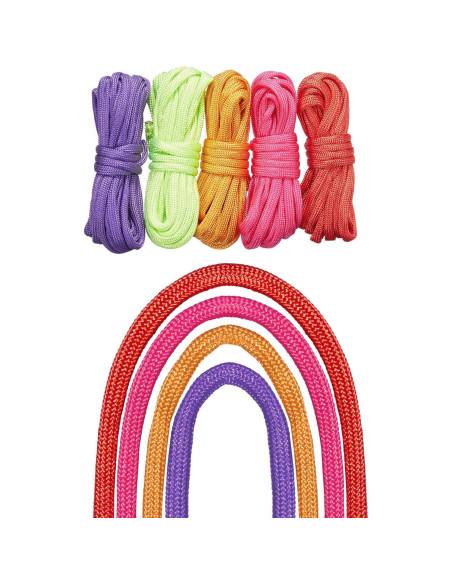 Kit 24 Cuerdas Paracord 550 Boao 3m Colorido para DIY Kit 24 Cuerdas Paracord 550 Boao 3m Colorido para DIY
