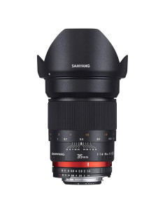Lente Samyang 35mm F1.4 Manual para Canon - Enfoque Preciso