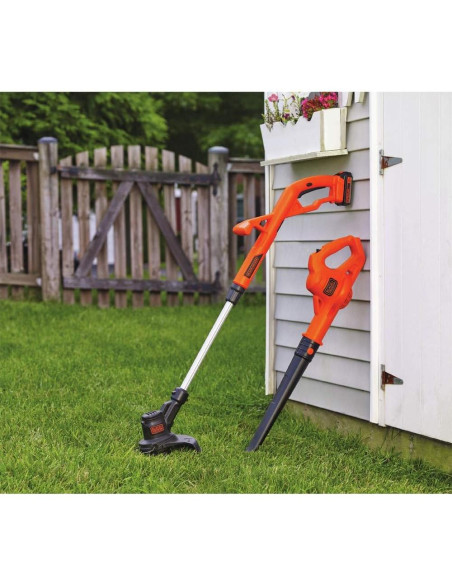 Cortadora de Hilo y Soplador Inalámbrico BLACK+DECKER 20V Cortadora de Hilo y Soplador Inalámbrico BLACK+DECKER 20V